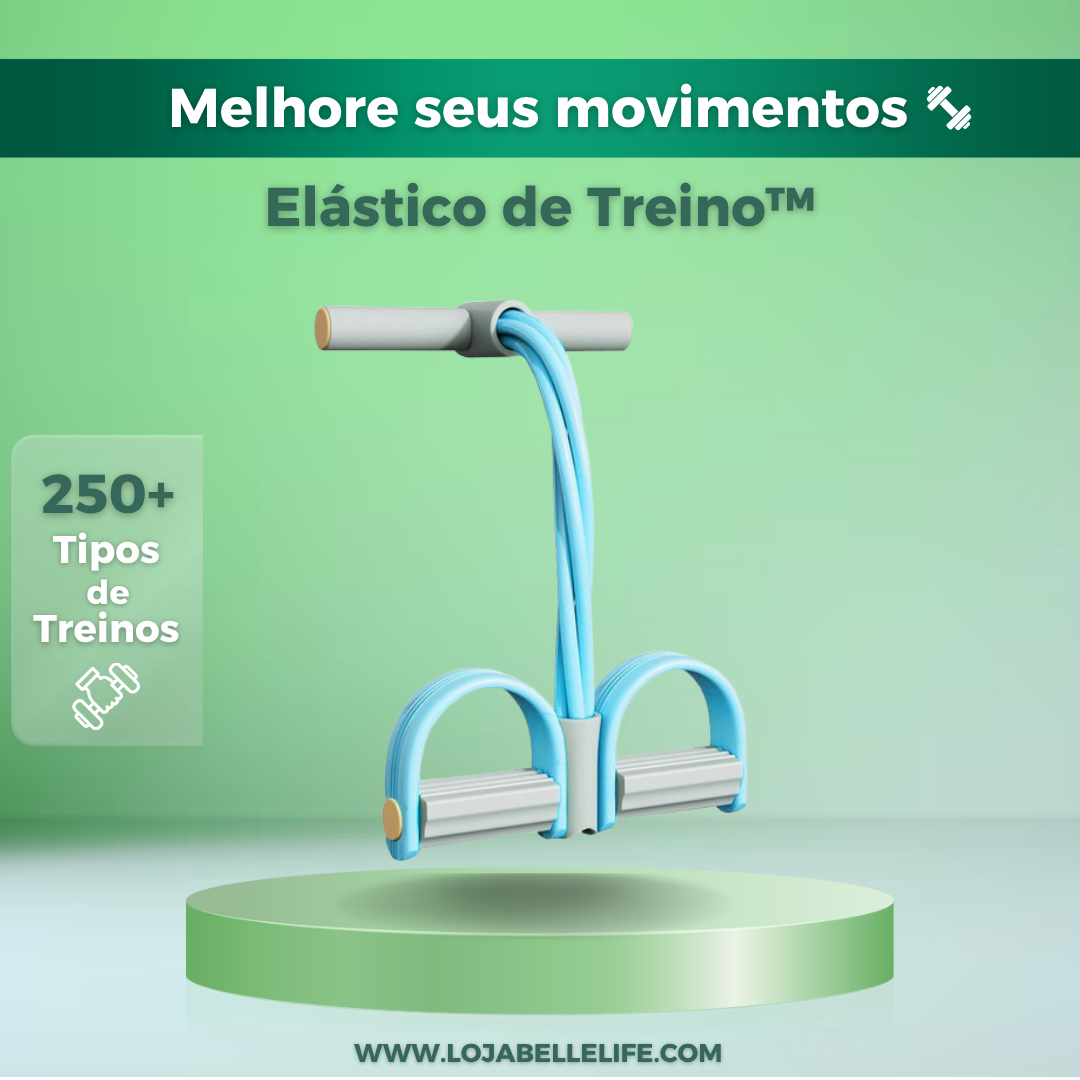 Treine em Casa com Bandas Elásticas: +250 Exercícios para Saúde e Resultado