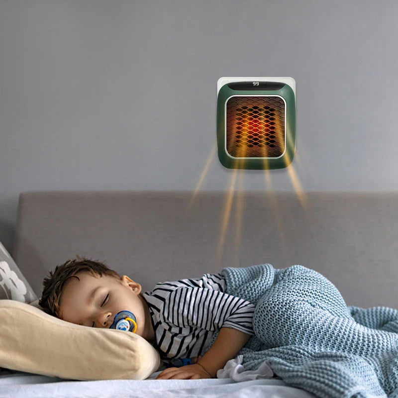 Aquecedor Digital Portátil – Conforto Térmico Sem Aumentar a Conta de Luz