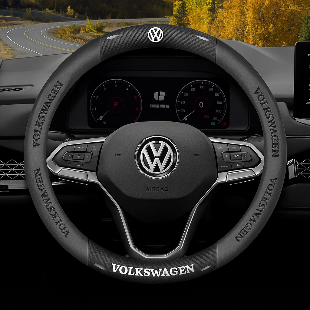 Capa de Volante - Aderência sem esforço e Conforto Duradouro para direção ativa - Máxima Proteção