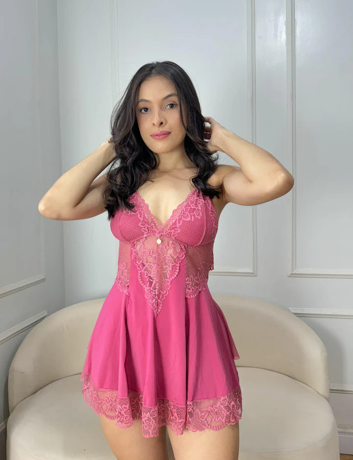 Camisola Jenner + Calcinha de Brinde (9 cores)