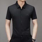 [PAGUE 3 LEVE 5] Camisa Polo Vest em Malha de Seda Gelo e Viscose + BRINDES: 4 Cuecas Premium e 1 Relógio