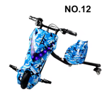Triciclo Elétrico Drift + Led 350w Bluetooth Com Amortecedor + Brinde Capacete