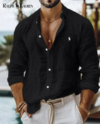 [Esquenta Black Friday] - Camisa R&P Slim Fit 100% Linho